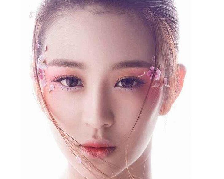 開眼角